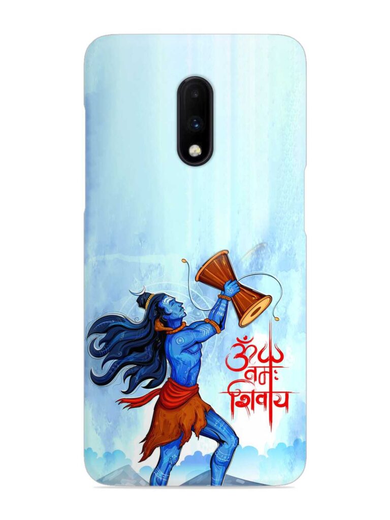 Illustration Lord Shiva Snap Case for OnePlus 7 Zapvi