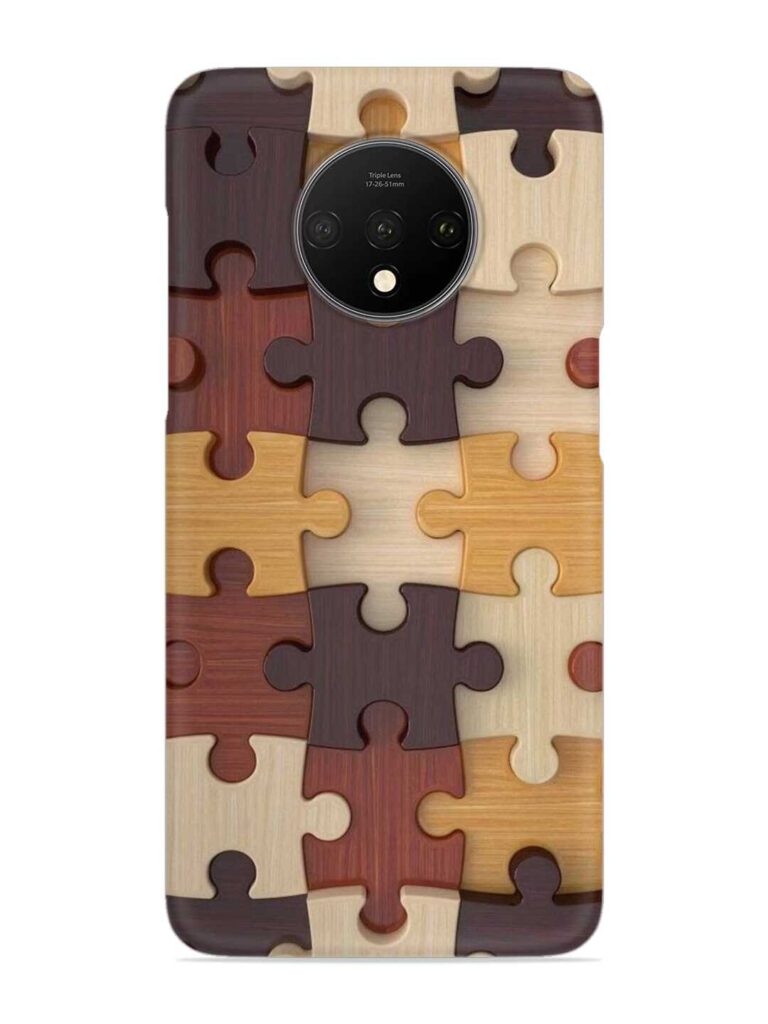 Puzzle Pieces Snap Case for OnePlus 7T Zapvi