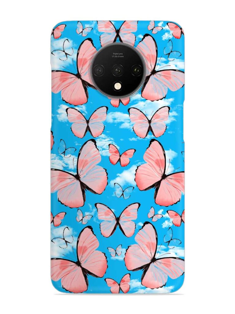 Seamless Pattern Tropical Snap Case for OnePlus 7T Zapvi