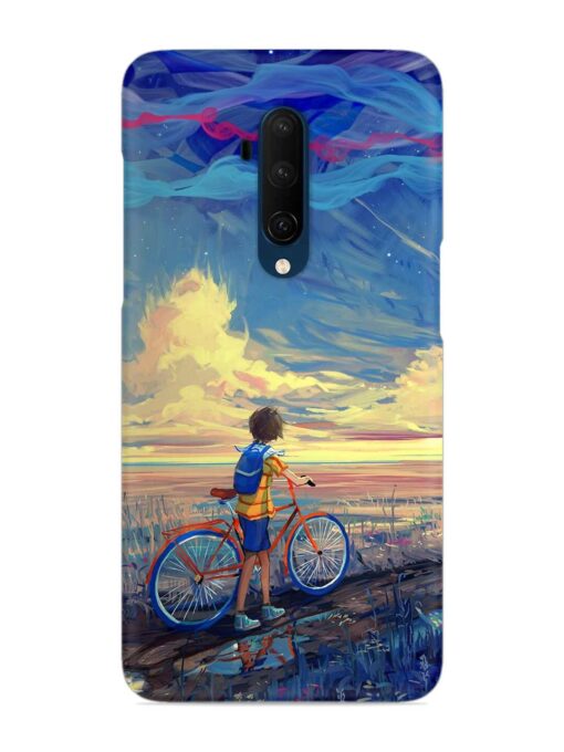 Bicycle Art Snap Case for OnePlus 7T Pro Zapvi