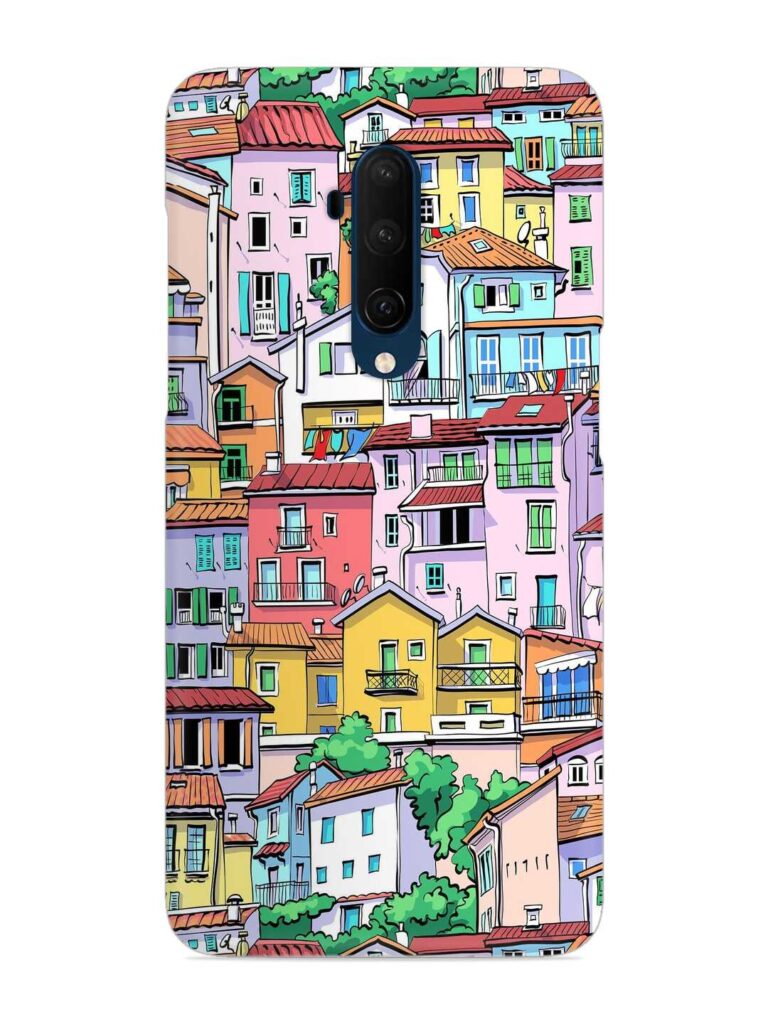 Europe Old Town Snap Case for OnePlus 7T Pro Zapvi