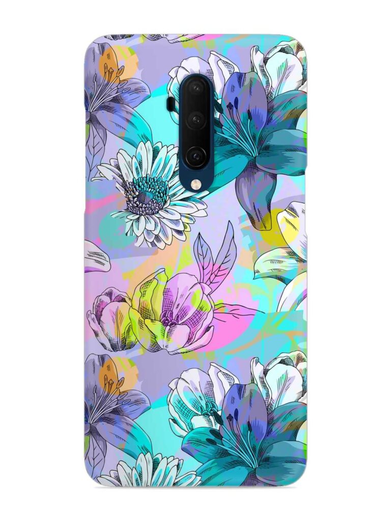Vector Seamless Abstract Snap Case for OnePlus 7T Pro Zapvi