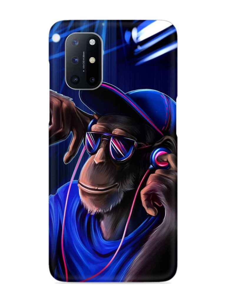 Funky Monkey Snap Case for OnePlus 8T (5G) Zapvi
