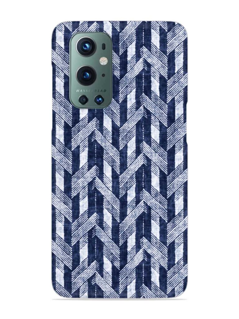 Abstract Herringbone Motif Snap Case for OnePlus 9 Pro (5G) Zapvi