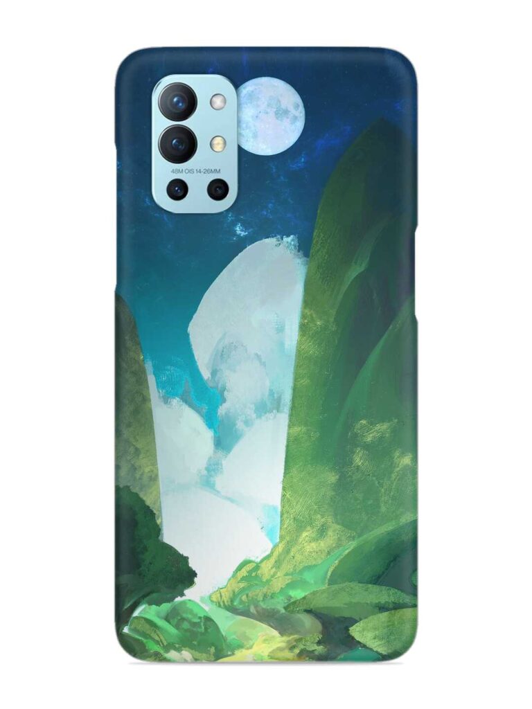 Abstract Art Of Nature Snap Case for OnePlus 9R (5G) Zapvi