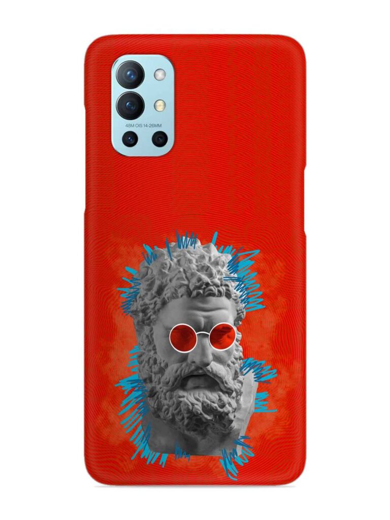 Contemporary Art Concept Snap Case for OnePlus 9R (5G) Zapvi