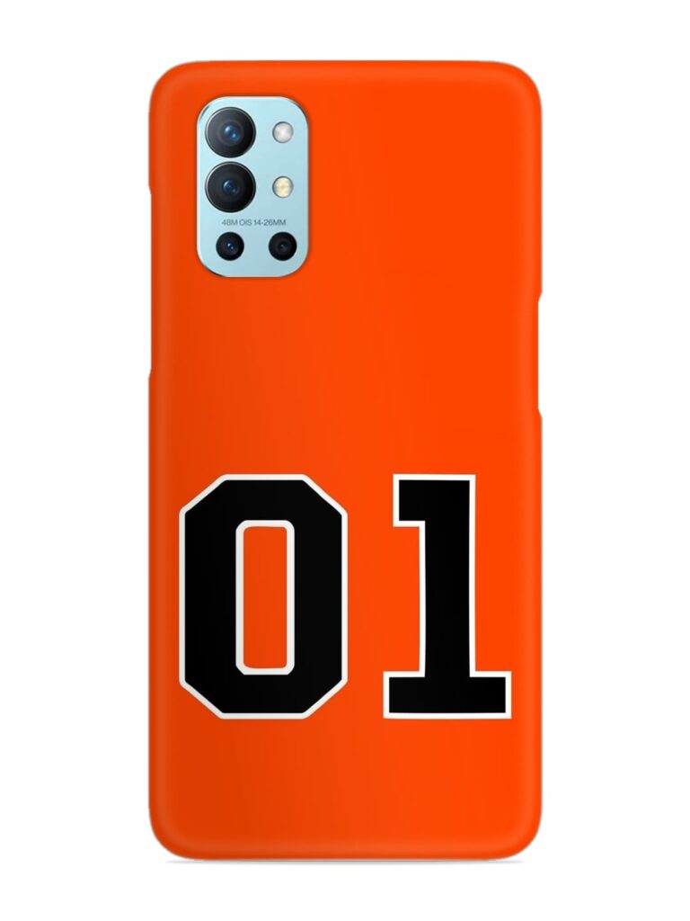 01 Number Snap Case for OnePlus 9R (5G) Zapvi