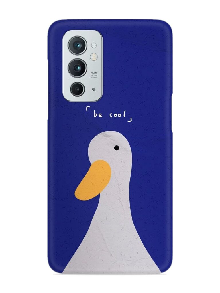 Be Cool Duck Snap Case for OnePlus 9RT (5G) Zapvi