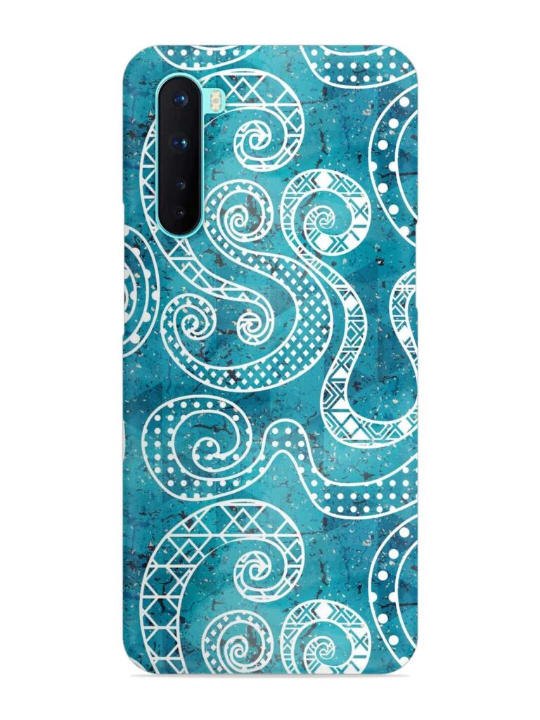 Vintage Curved Seamless Snap Case for OnePlus Nord Zapvi