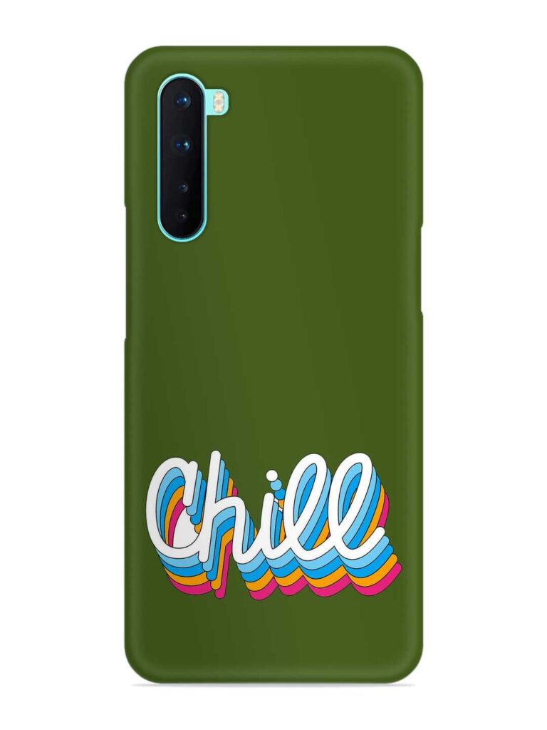 Color Chill Shirt Snap Case for OnePlus Nord Zapvi