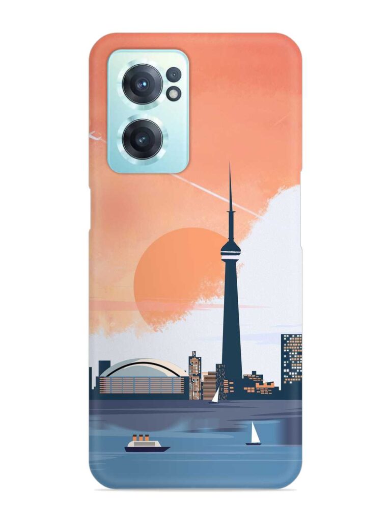 Toronto Canada Snap Case for OnePlus Nord CE 2 (5G) Zapvi