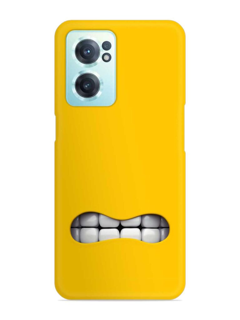 Mouth Character On Snap Case for OnePlus Nord CE 2 (5G) Zapvi