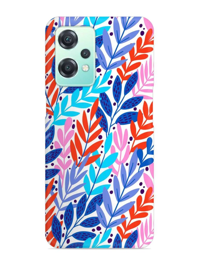 Bright Floral Tropical Snap Case for OnePlus Nord CE 2 Lite (5G) Zapvi