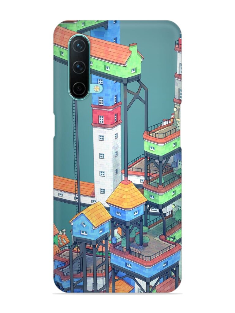 Building Sets Snap Case for OnePlus Nord CE (5G) Zapvi