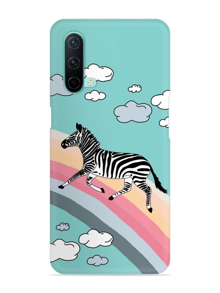 Running Zebra Snap Case for OnePlus Nord CE (5G) Zapvi