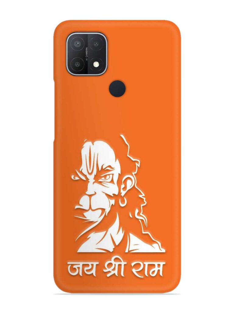 Angry Hanuman Snap Case for Oppo A15 Zapvi