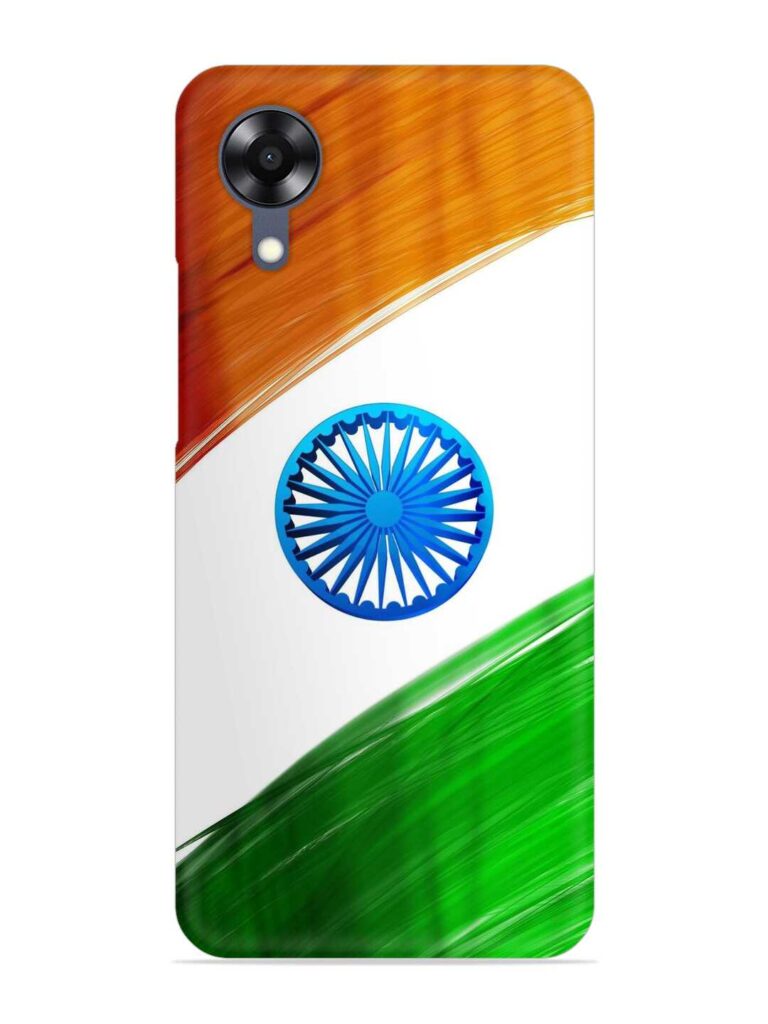 India Flag Snap Case for Oppo A17K Zapvi