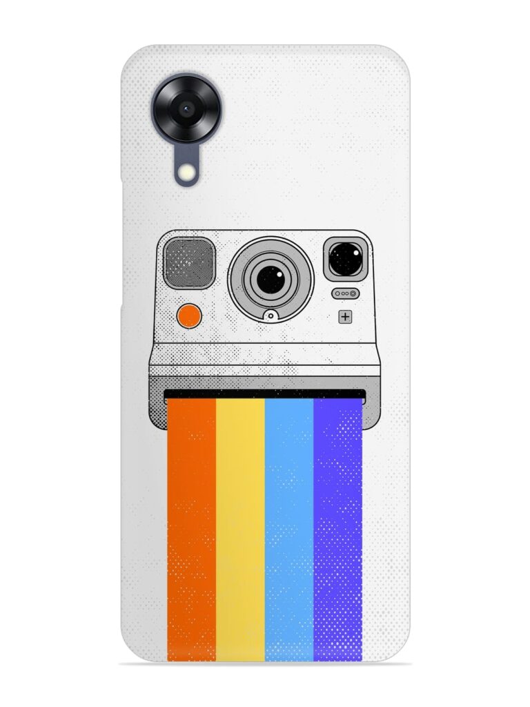 Retro Camera Art Snap Case for Oppo A17K Zapvi