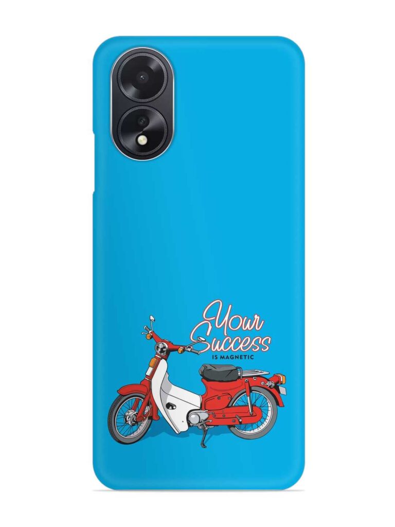 Motorcycles Image Vector Snap Case for Oppo A18 Zapvi