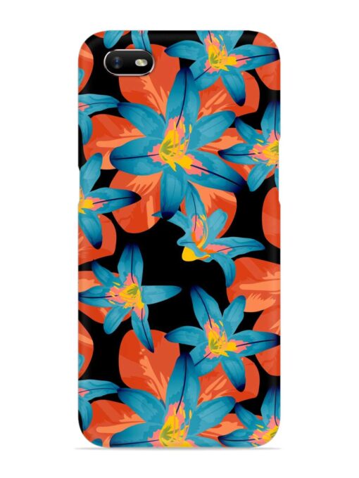 Philippine Flowers Seamless Snap Case for Oppo A1K Zapvi