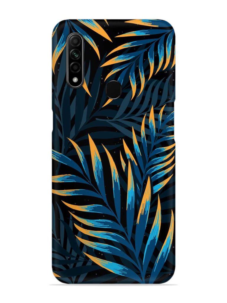 Abstract Leaf Art Snap Case for Oppo A31 Zapvi
