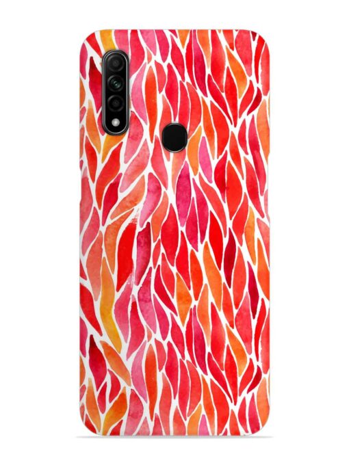 Watercolor Abstract Colorful Snap Case for Oppo A31 Zapvi