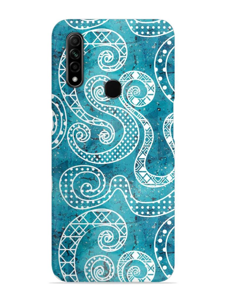 Vintage Curved Seamless Snap Case for Oppo A31 Zapvi
