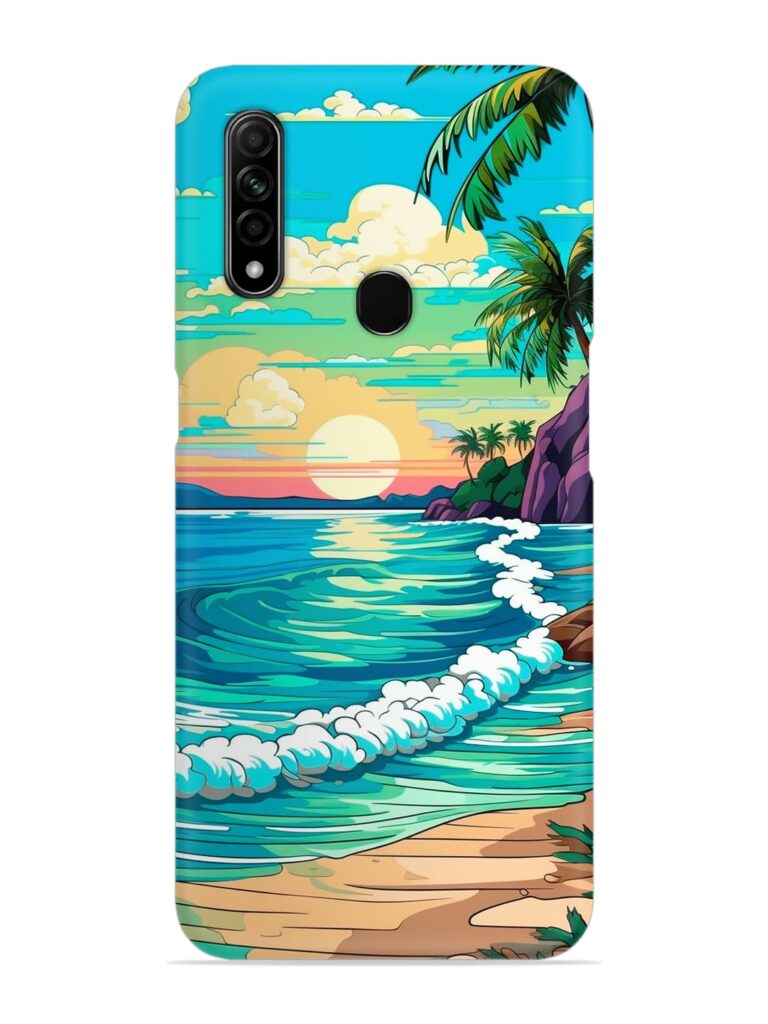 Beatiful Beach View Snap Case for Oppo A31 Zapvi
