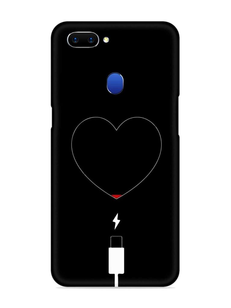 Heart Pumps Blood Charger Snap Case for Oppo A5 (2018) Zapvi