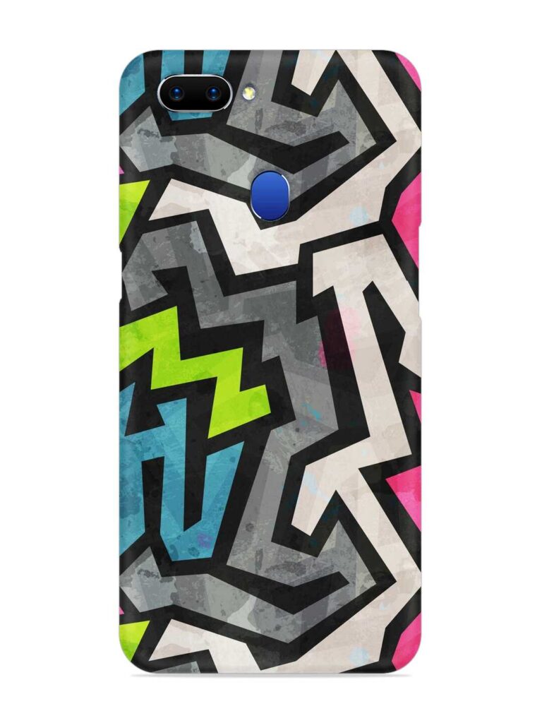 Spray Paint Snap Case for Oppo A5 (2018) Zapvi