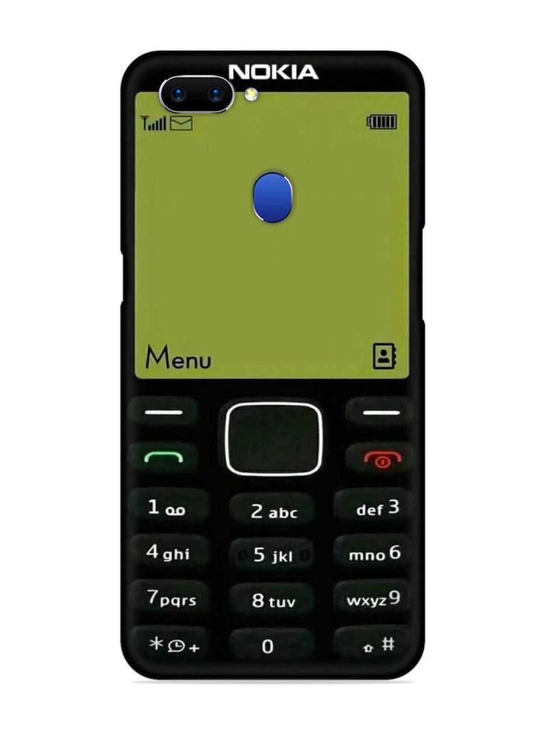 Nokia 3300 Background Snap Case for Oppo A5 (2018) Zapvi