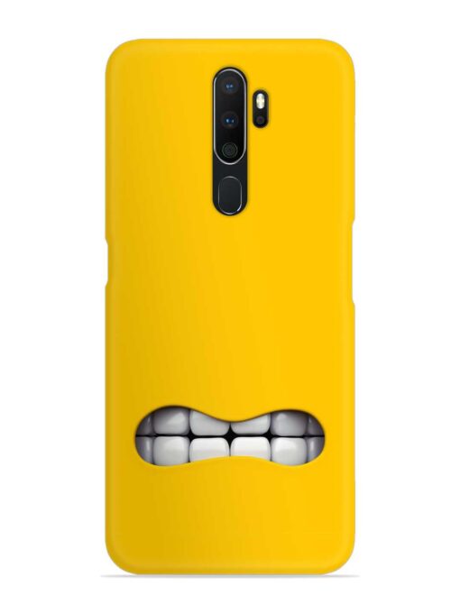 Mouth Character On Snap Case for Oppo A5 (2020) Zapvi