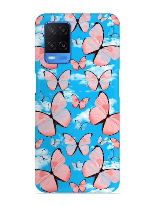 Seamless Pattern Tropical Snap Case for Oppo A54 Zapvi