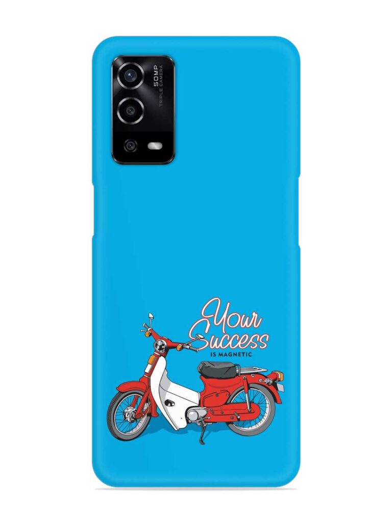 Motorcycles Image Vector Snap Case for Oppo A55 Zapvi