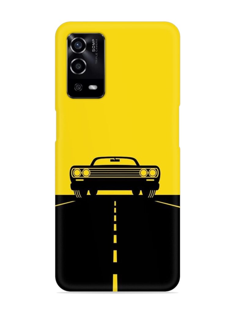 Classic Car Snap Case for Oppo A55 Zapvi