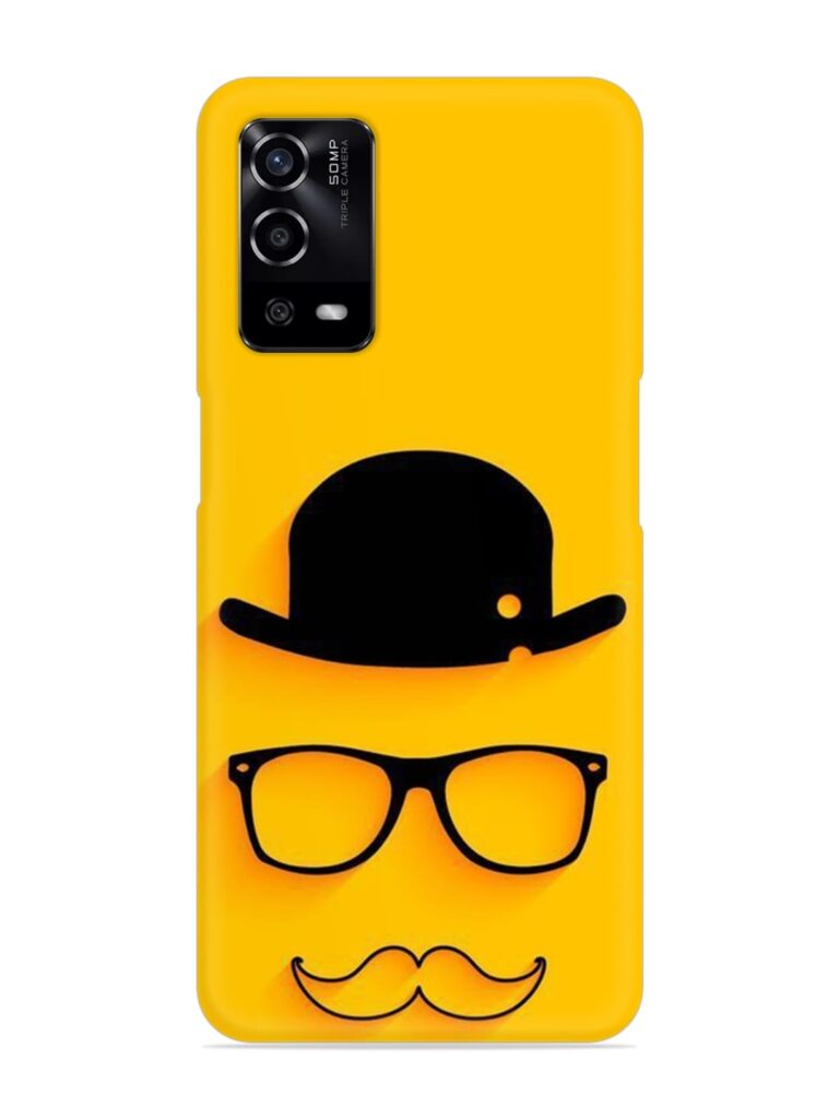 Classic Face Vector Snap Case for Oppo A55 Zapvi