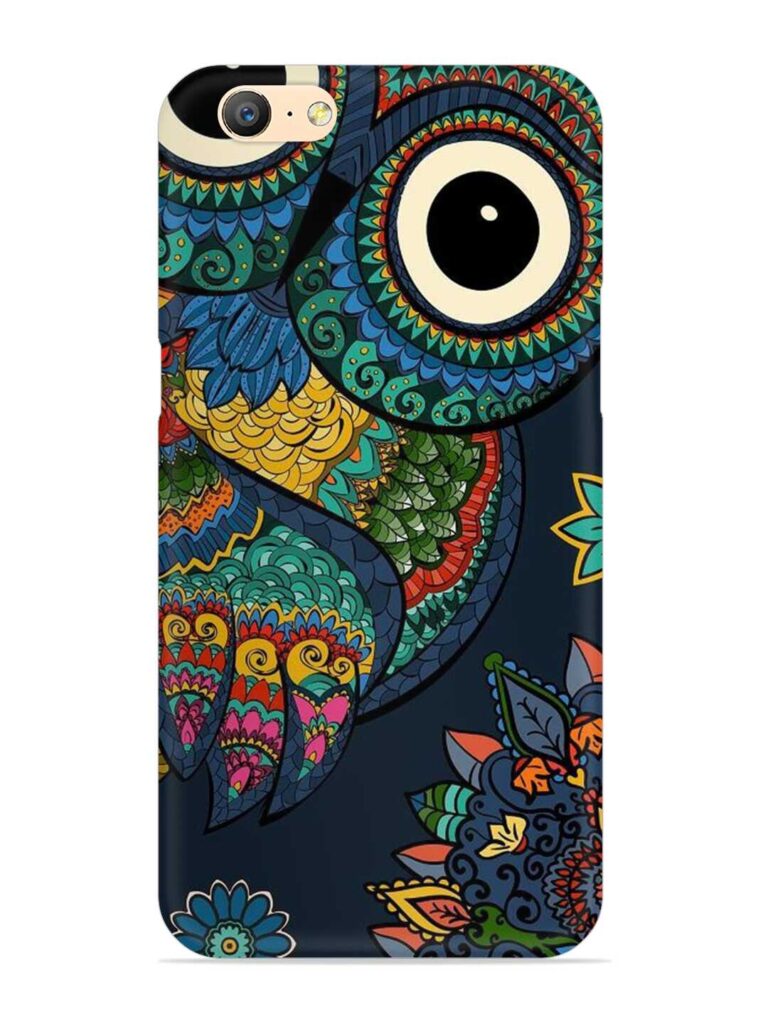 Owl Vector Art Snap Case for Oppo A57 (2016) Zapvi