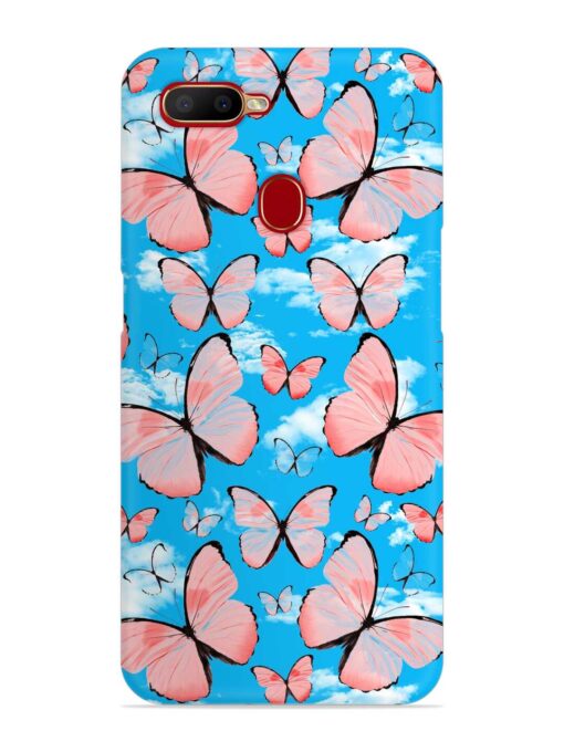 Seamless Pattern Tropical Snap Case for Oppo A5s Zapvi