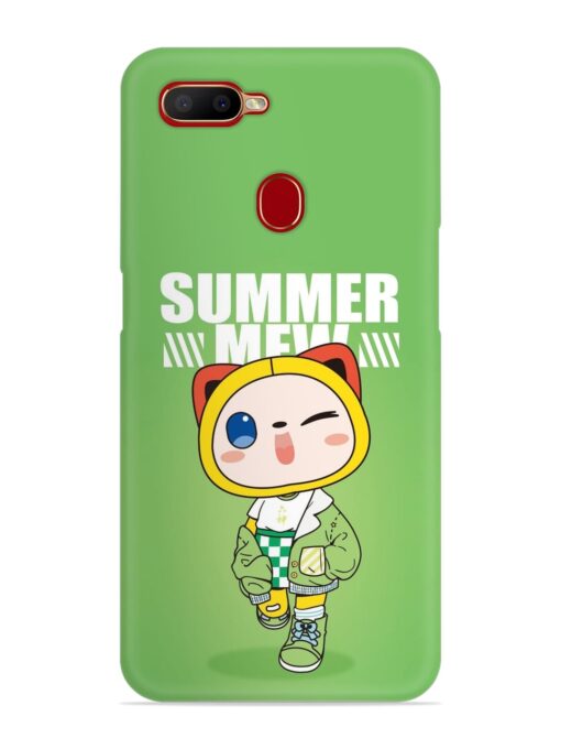 Summer Mew Snap Case for Oppo A5s Zapvi
