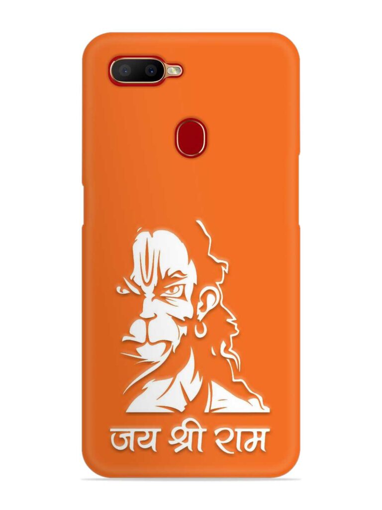 Angry Hanuman Snap Case for Oppo A7 Zapvi