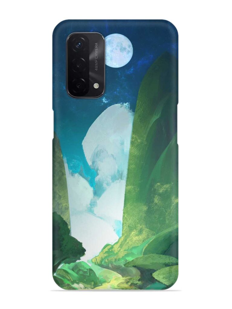 Abstract Art Of Nature Snap Case for Oppo A74 (5G) Zapvi