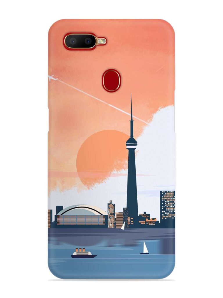 Toronto Canada Snap Case for Oppo A7x Zapvi