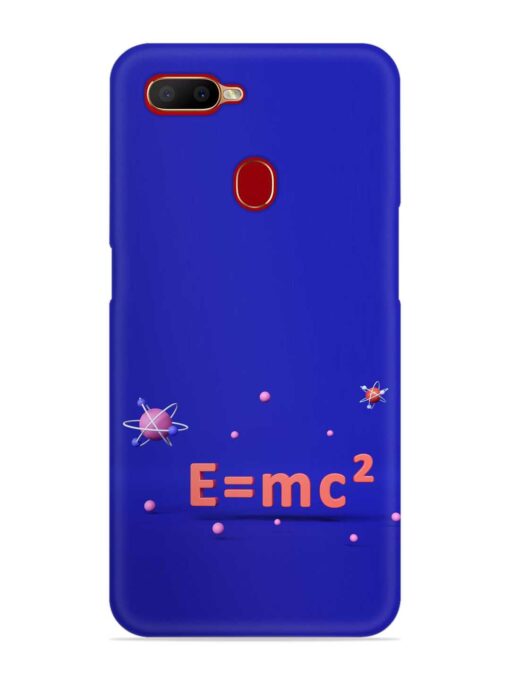 Formula Relativity Equation Snap Case for Oppo A7x Zapvi