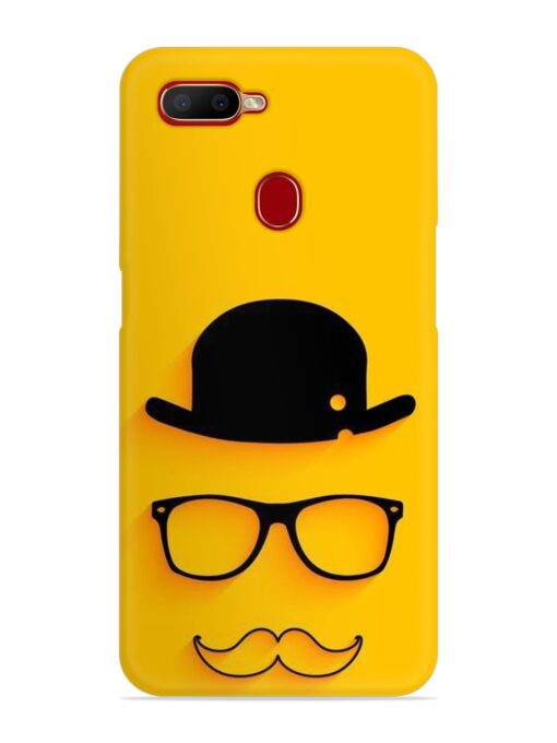 Classic Face Vector Snap Case for Oppo A7x Zapvi