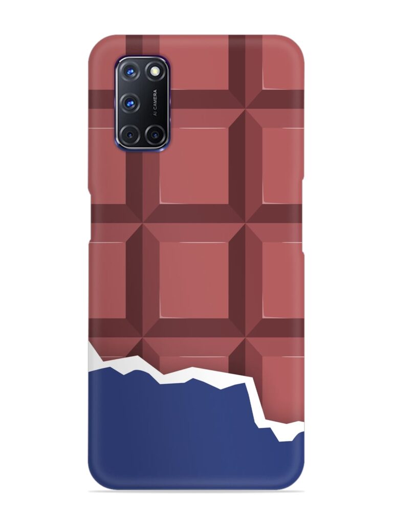 Chocolate Vector Art Snap Case for Oppo A92 Zapvi