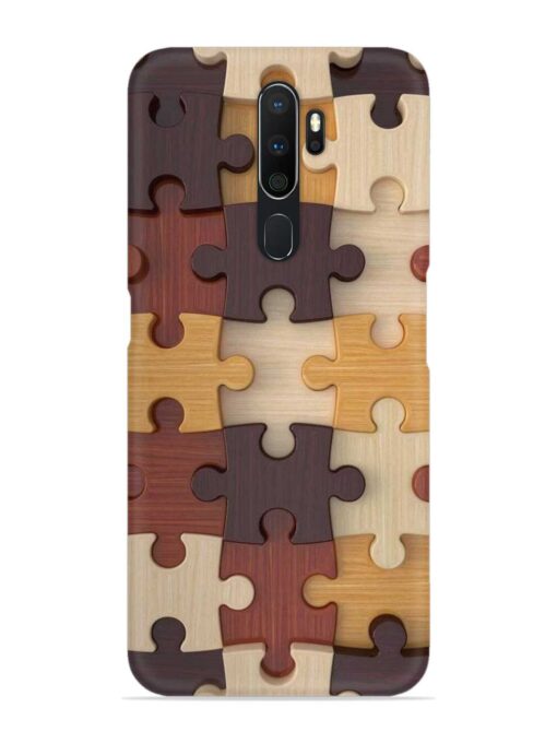 Puzzle Pieces Snap Case for Oppo A9 (2020) Zapvi