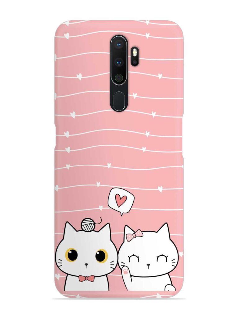 Cute Adorable Little Snap Case for Oppo A9 (2020) Zapvi