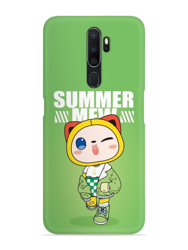 Summer Mew Snap Case for Oppo A9 (2020) Zapvi