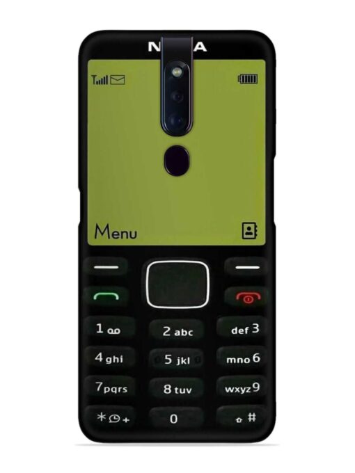 Nokia 3300 Background Snap Case for Oppo F11 Pro Zapvi