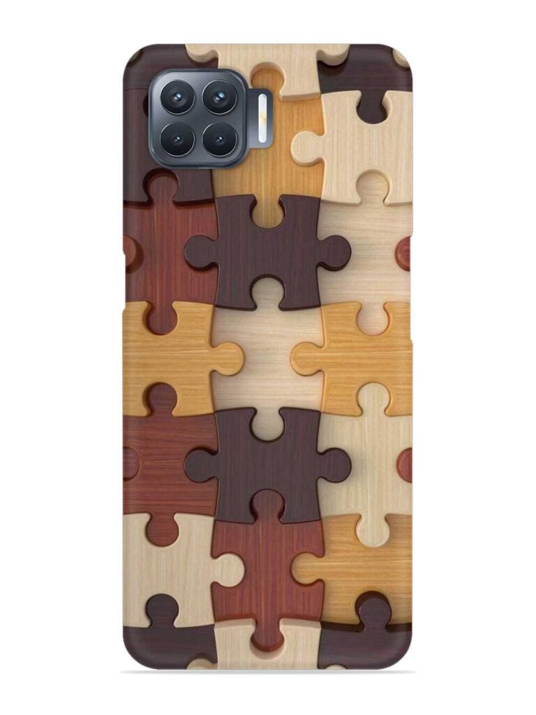 Puzzle Pieces Snap Case for Oppo F17 Pro Zapvi